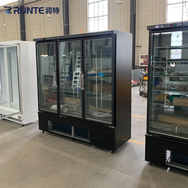 comercial refrigerator 2 door beverage merchandiser cooler