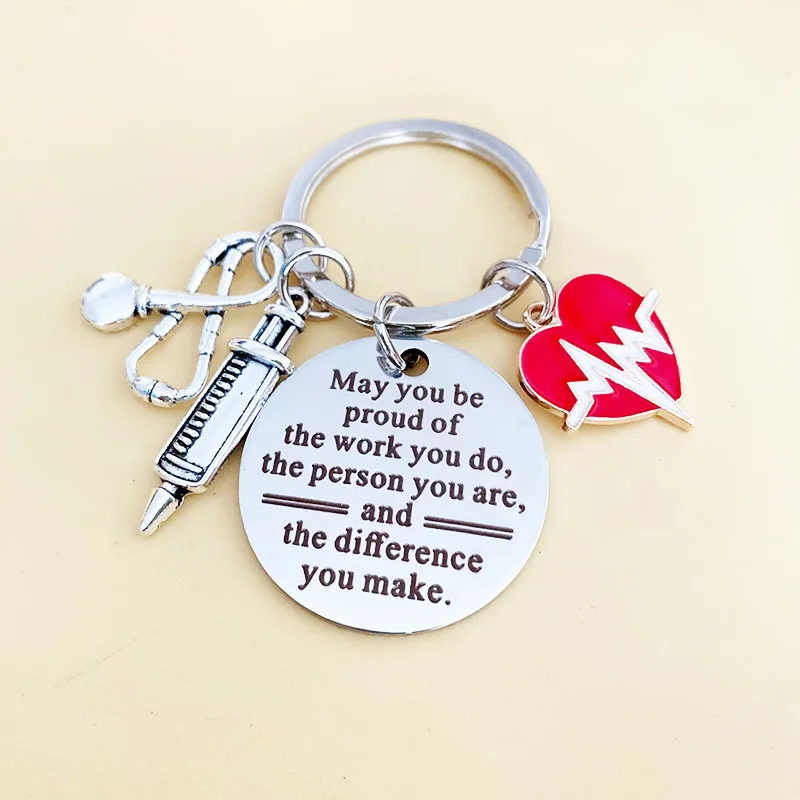 Inspirational Keychain Metal Key chain Always Remember You Are Braver Than You Believe stronger smarter Inspiration Gift Keyring