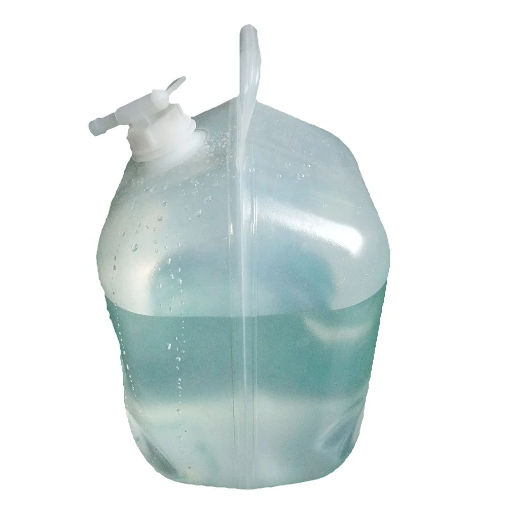 Outdoor use semi folding water storage container collapsible 5l 20l plastic jerry can