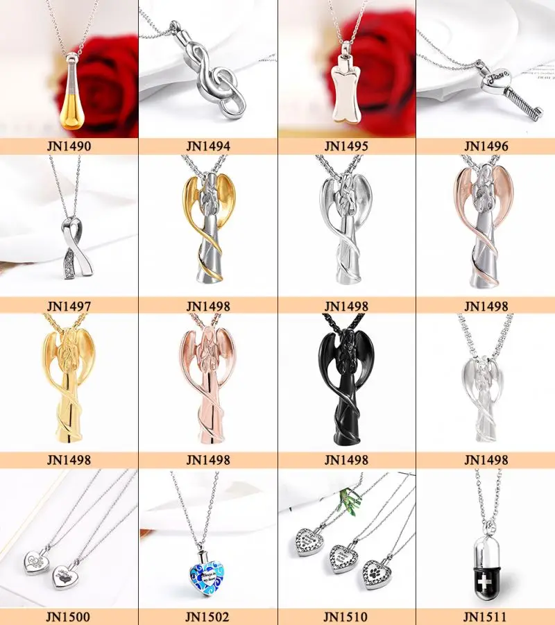 Ice Out Cream Capsule Openable Cremation Urn Ashes Bottle Locket Pendant Necklace For Pet Memorial Urn Jewelry