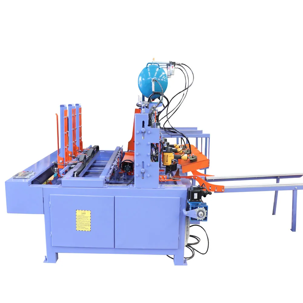Euro Wood Pallet Block Automatic Connecting Nailing Machine