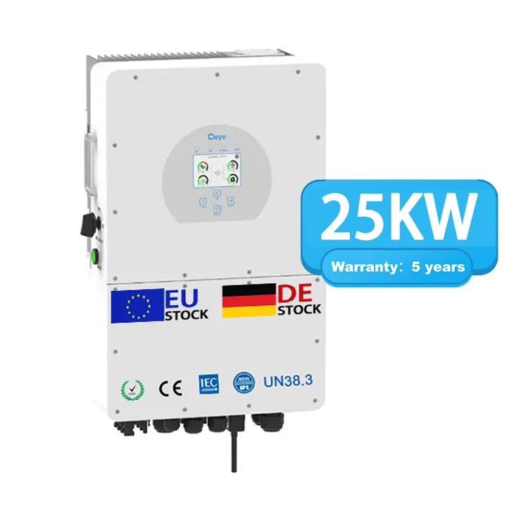 Deye 25KW Three Phase Hybrid Inverter  for High Voltage Battery Energy Storage System