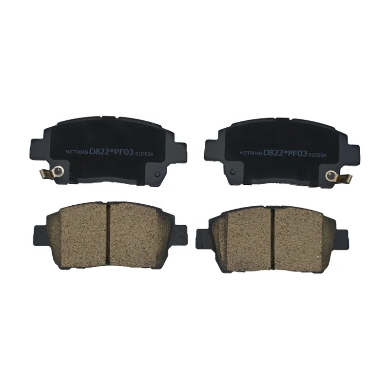 D822 a-634wk 04465-12592 auto parts asbestos free brake pad For TOYOTA COROLLA  Vios Yaris