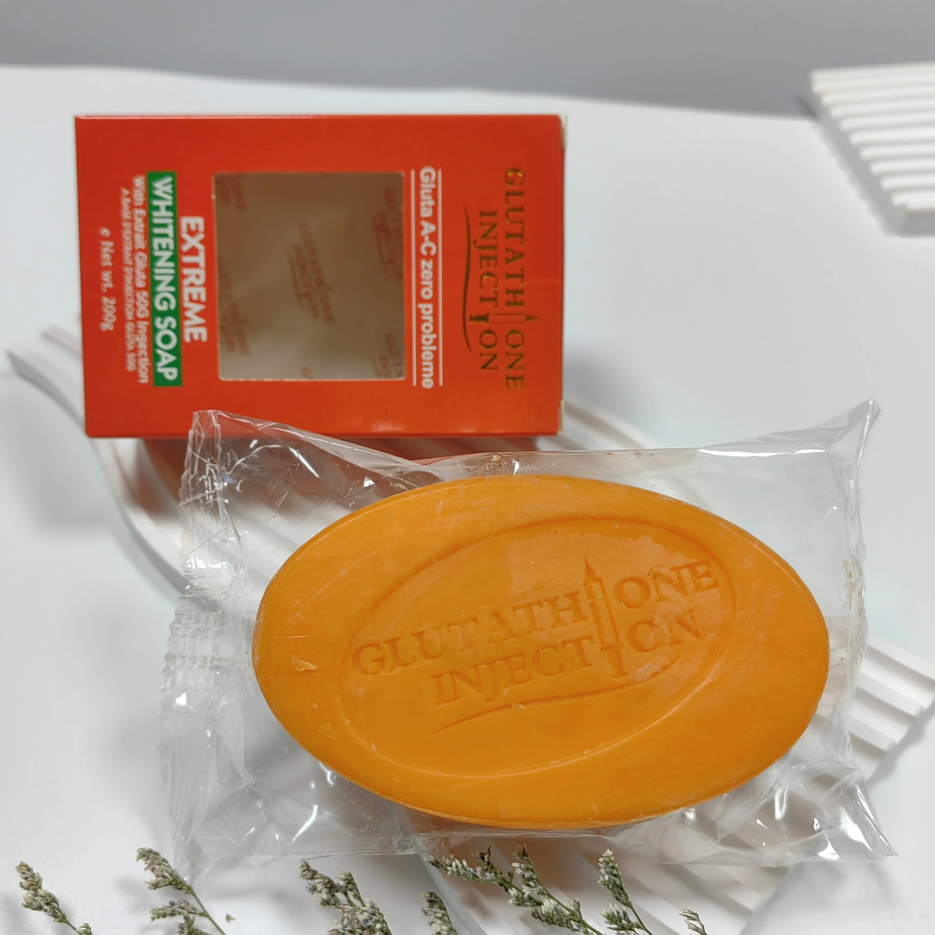 Custom Thailand Handmade Cleaning Bath Skin Whitening Glhta Collagen Milk  GLUTA A-C ZERO PRODIEME EXTREME WHITENING SOAP