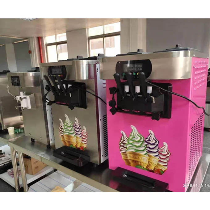 User friendly design beiqi soft serve ice cream machine with 24 months guarantee