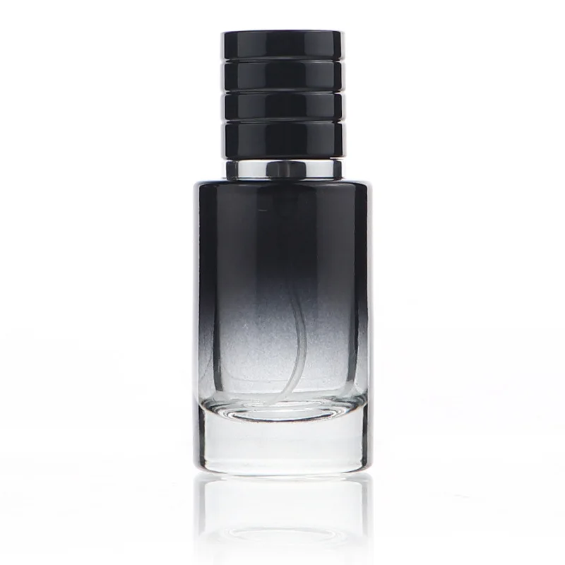 
Round 30ml black perfume bottles with mist sprayer fragrance perfume bottle 1 oz 
