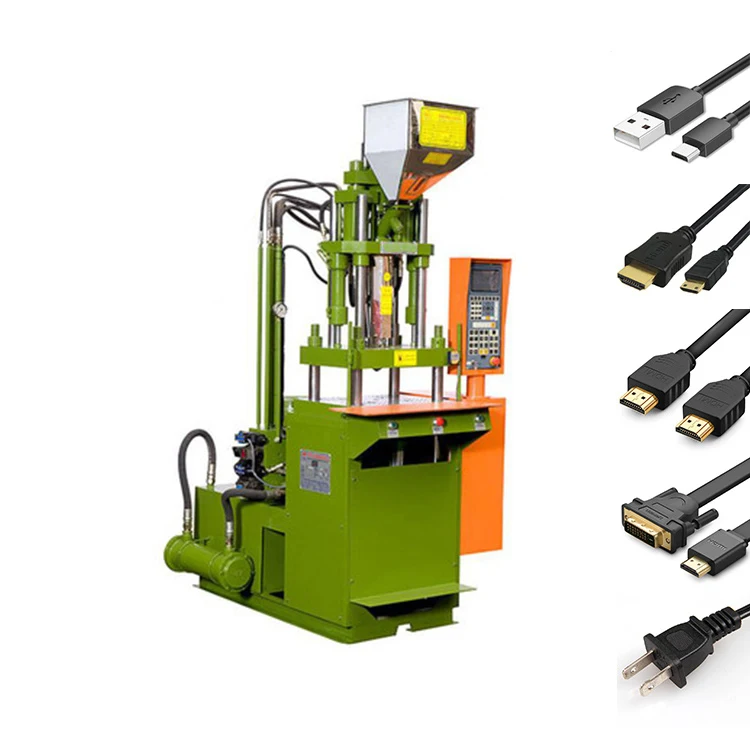 FZY-45 Factory Price plug Injection Molding Machine  PVC Key Training Tie Power vertical Style Technical