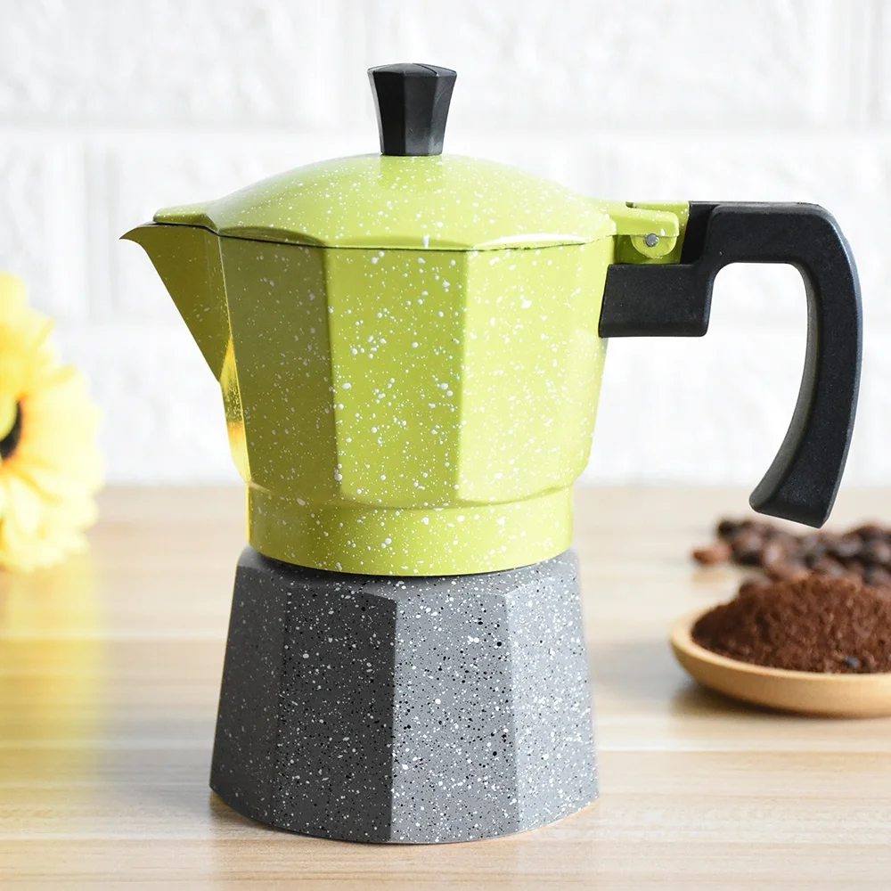 stovetop coffee maker with strong handle