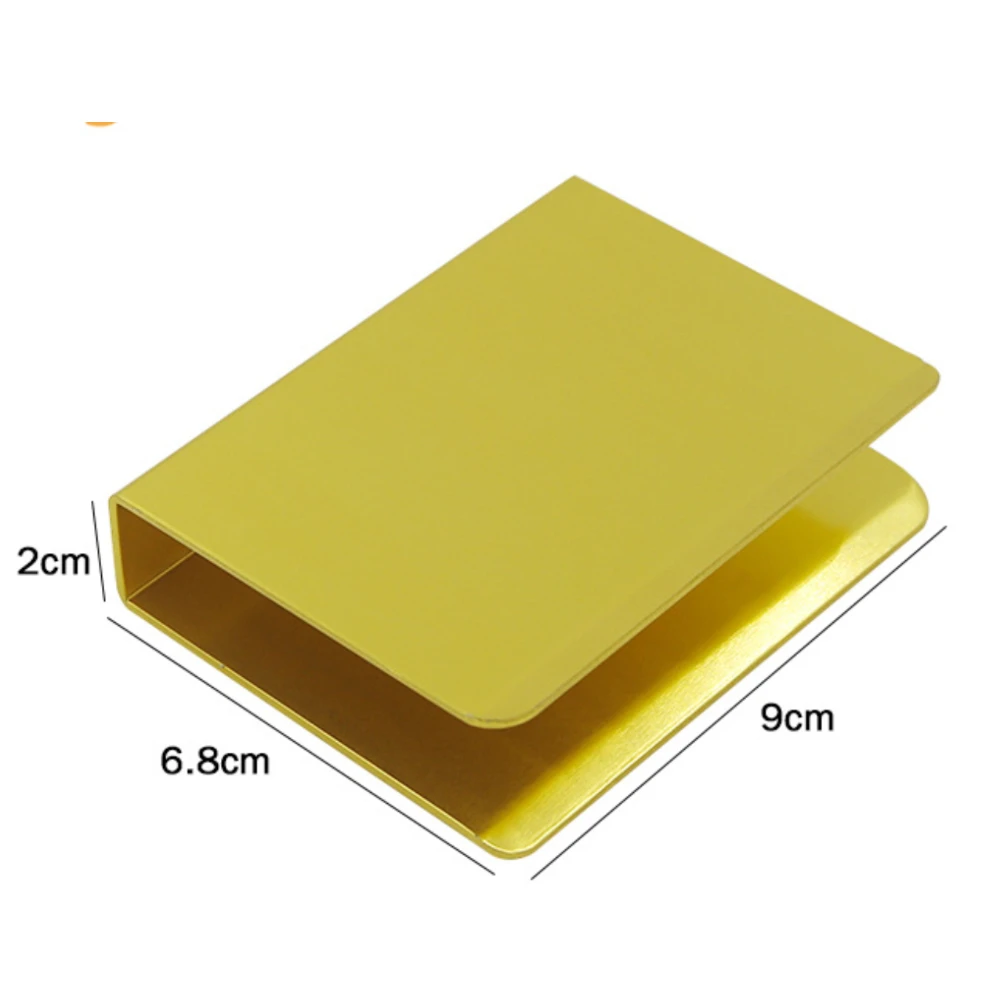 
Close Up Magic Trick Accessories Metal Playing Card Clip Three colors for option 