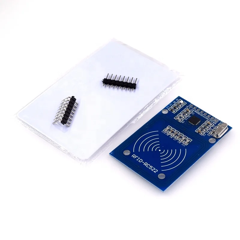 #126C RC522 RFID IC card reader sensor module read write card with a white card and MFRC522 Pin