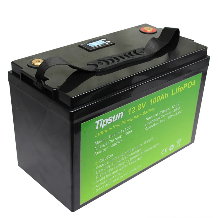 Tipsun OEM 12.8V 12V 24V 48V 200Ah 300Ah 400Ah 100Ah 50Ah 20Ah Lifepo4 Baterias Solar Lithium Ion Battery Pack