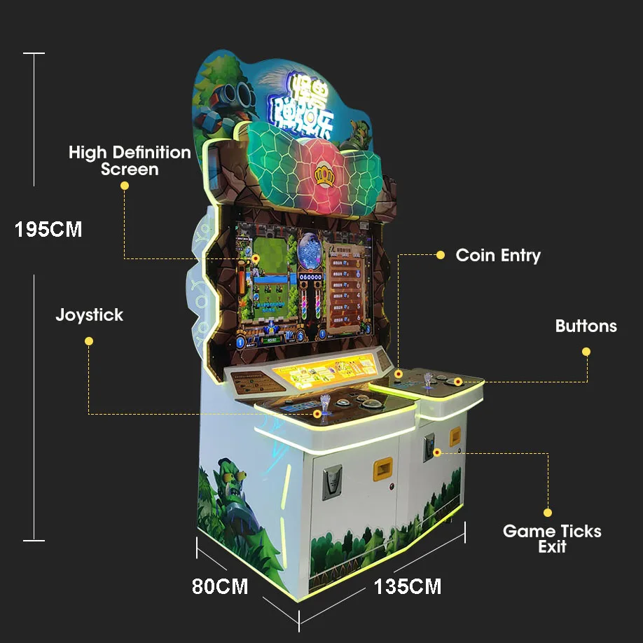 Good Selling Amusement Equipment Coin Operated Shopping Mall 2 Player Classic Arcade Machine Video Game