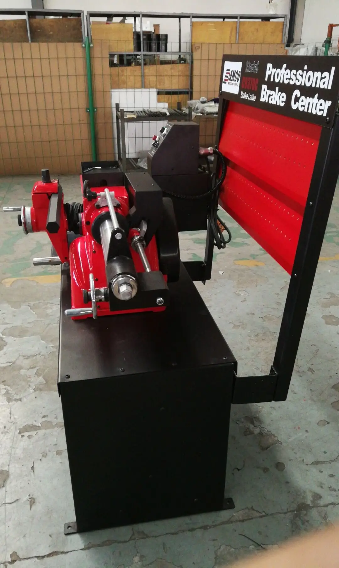 HOT Sale C9370c  car brake drum disk lathe machine