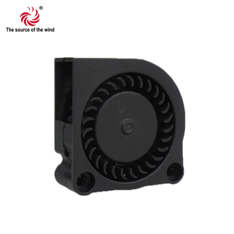 Custom Manufacturer 4020 Plastic Blade Projector 5V 12V 24V Plastic Ball or Hydraulic Bearing DC Air Blower Fan