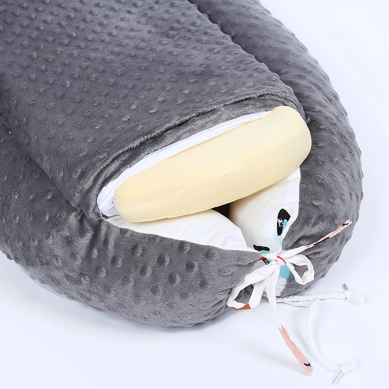 Factory high quality sleeping snuggle nest baby lounger portable crib bed