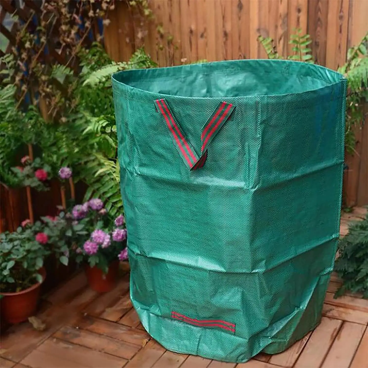 Heavy Duty All Purpose Garden Leaf Tote Bag Leaf Collector And Lawn Collapsible Garden Bag