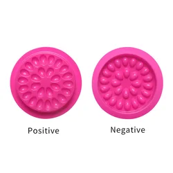 Disposable Flower Eyelash Glue Holder Pallet Glue Gasket For Eyelash Extension