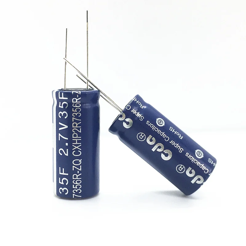 High power CXHP2R7356R-TW 2.7V35F Super Capacitor 4F 4.7F 5F 6F 7F 8F 10F 12F 15F 18F 20F 25F 30F 50F 60F 100F 120F capacitors