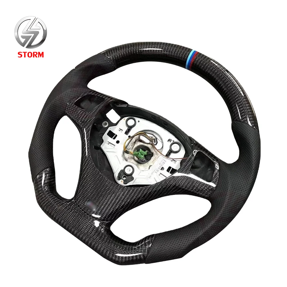 Рулевое колесо из углеродного волокна для Bmw f10 f30 e90 e46 e60 e92 e91 e34 g90 x3 x6