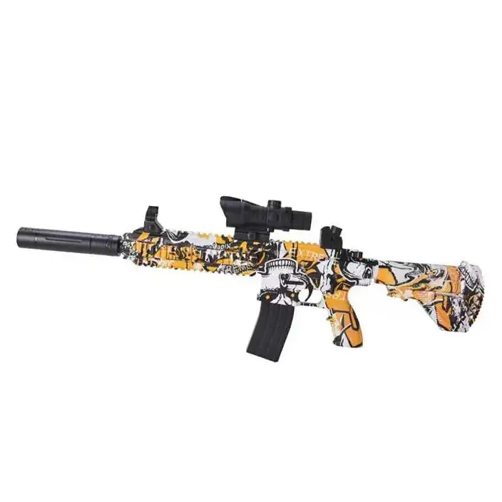 Wholesale Outdoor Fully Automatic Soft Bullet Water Ball Machine Toy high quality Electric gel blaster gun for boy