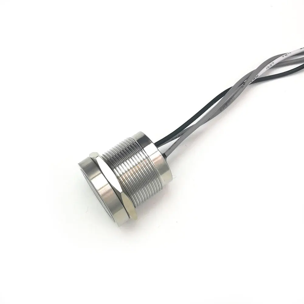 Metal Marine waterproof control usa underwater 16mm 22mm power push button piezo switch