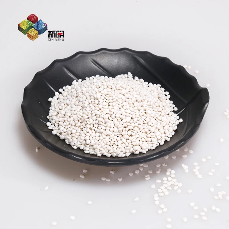Modified NANO CaCO3 calcium carbonate Transparent Filler masterbatch plastic particles for shopping bag