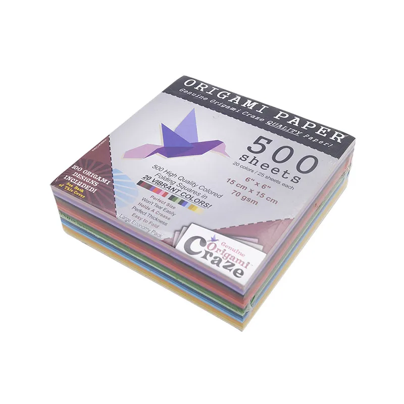 CVP Colorful Flowers Crane Origami Paper