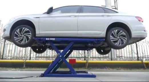 3200kg lifting capacity double Mid-rise mobile scissor lifts car hydraulic lift