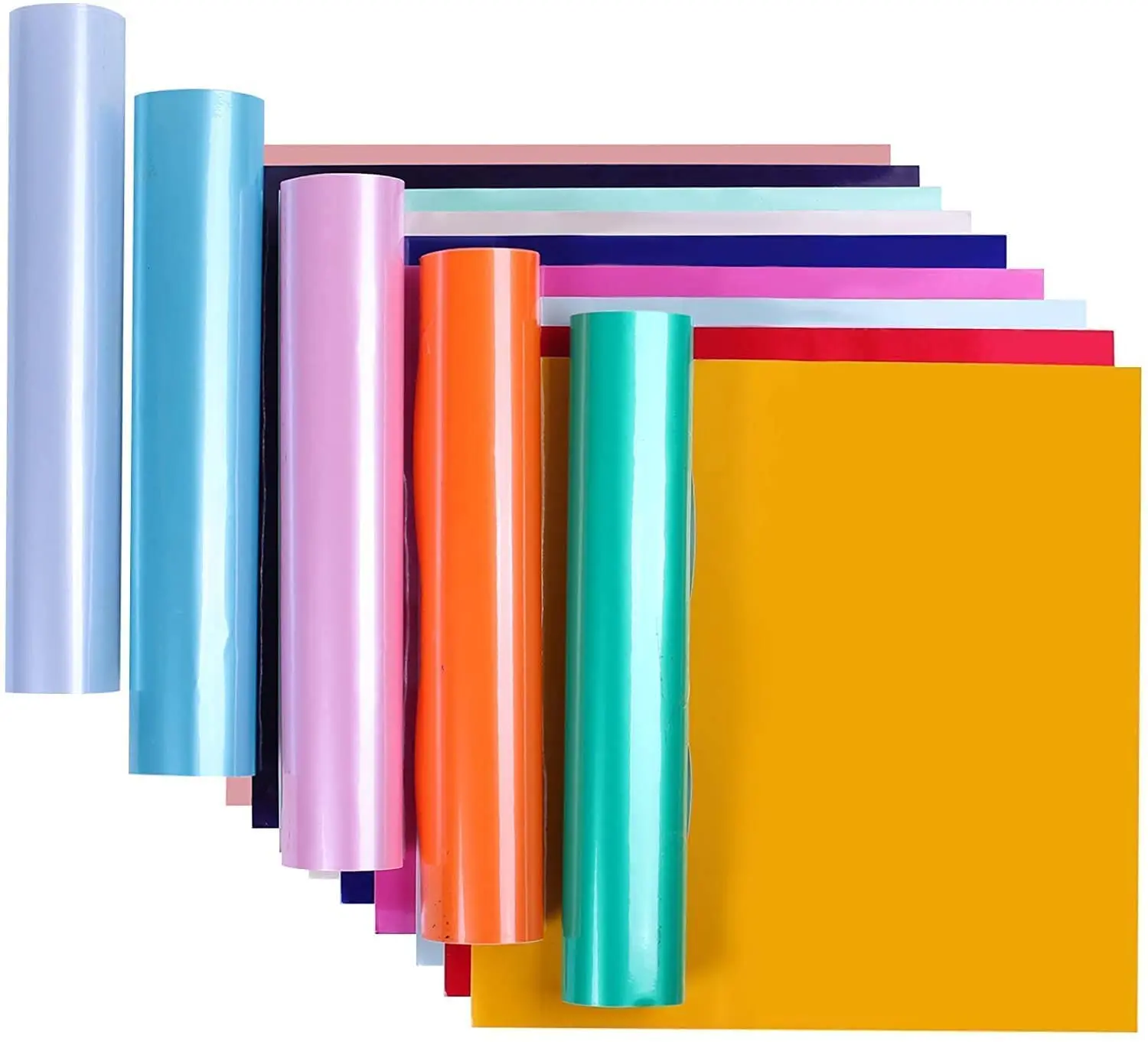 Easyweed Advertising Stickers Self-adhesive Hot Selling Vinyl Roll Waterproof macaron vinyl Self Adhesive Craft Vinyl Film