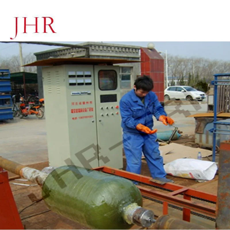 Semi- automatic FRP vertical filament winding machine 10000MM DIAMETER