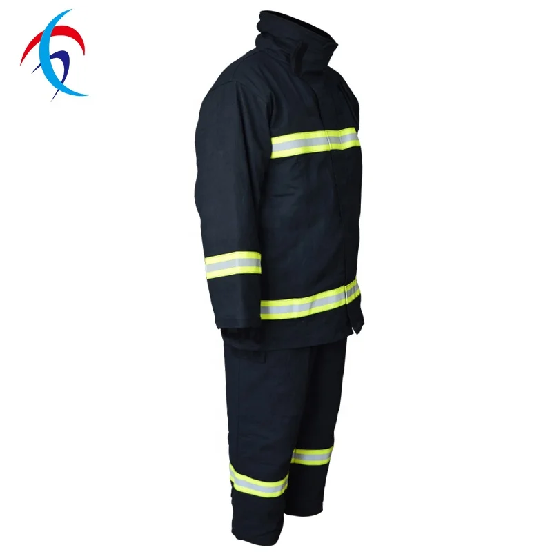 2024 Factory New Design Fire Fighting Clothing Fireman Suit for Fire Rescue Winter Fire Fighting