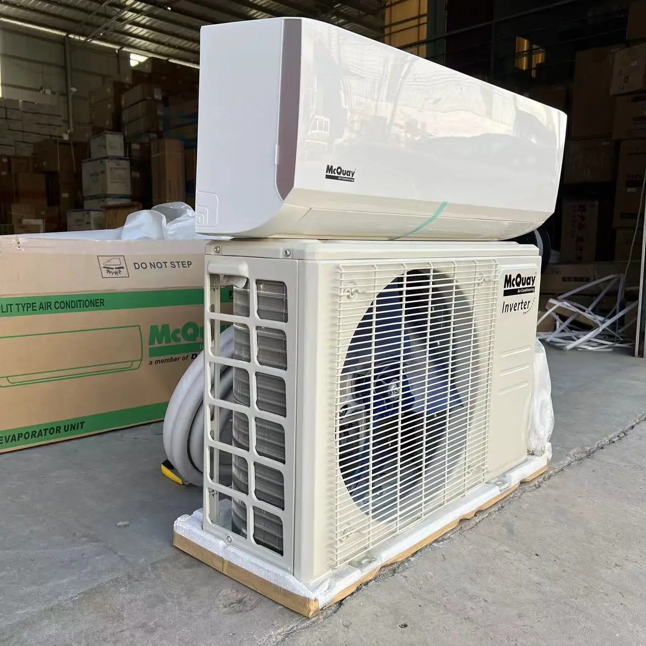 USA leading brand Mcquay hotel air conditioner split 12000 Btu Units R410A DC inverter cooling only 220v 60hz top quality