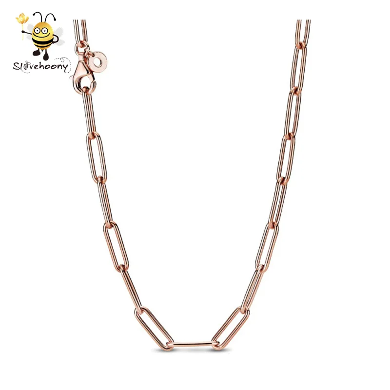 Новое поступление, Лидер продаж 2019, аксессуары для женщин, длинная цепочка с фианитами и розой на заказ, серебряные ювелирные ожерелья