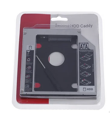 wholesale Aluminum 9.5/12.7mm hdd caddy 2.5 Inch SATA I/II/III/HDD/SSD optical hdd caddy