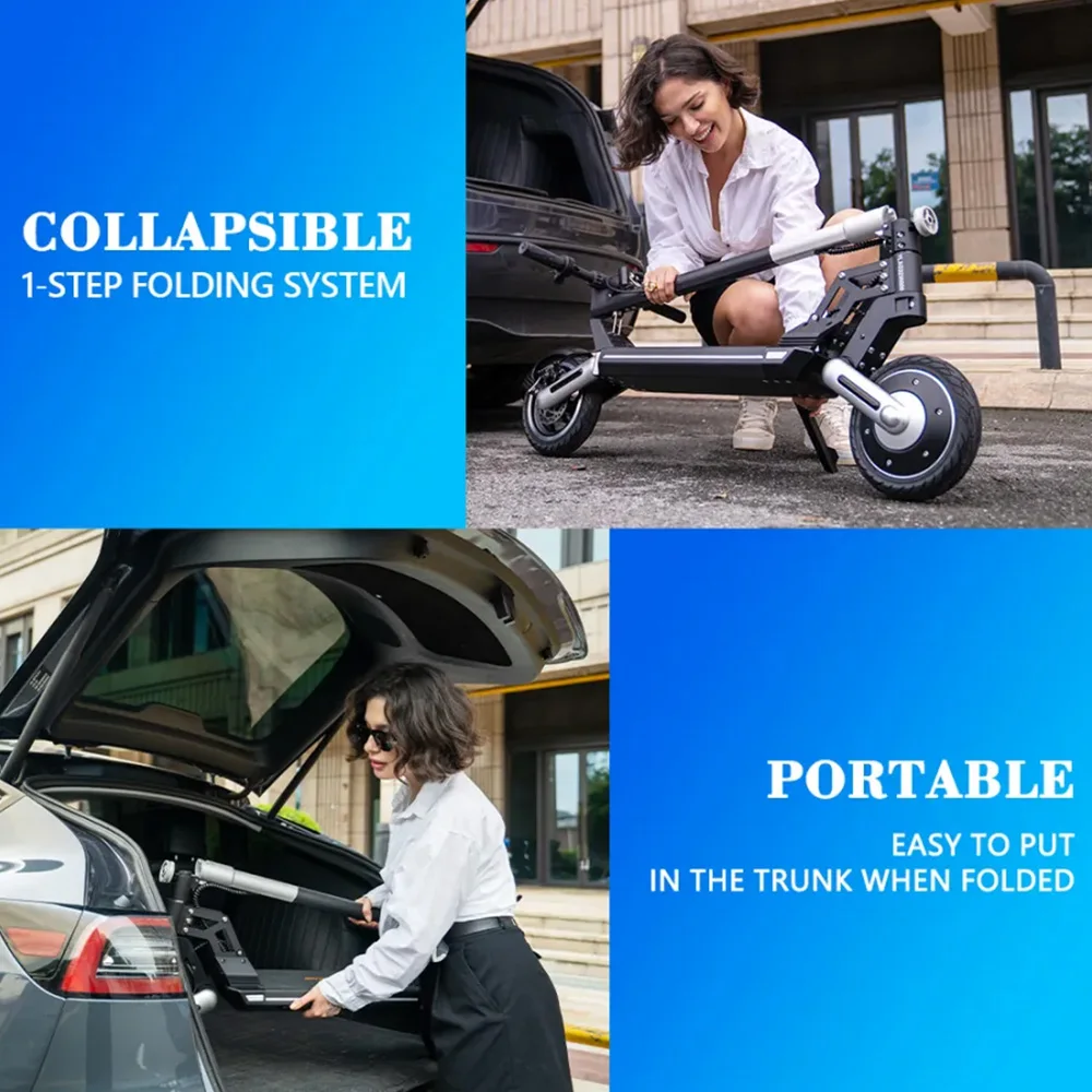 Электроскутер для взрослых и мужчин