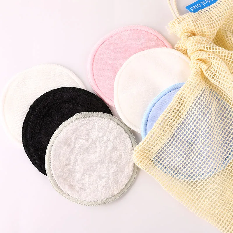 8cm Cotton Cosmetic Make-up Remover Reusable Face Clean Pads For Girls