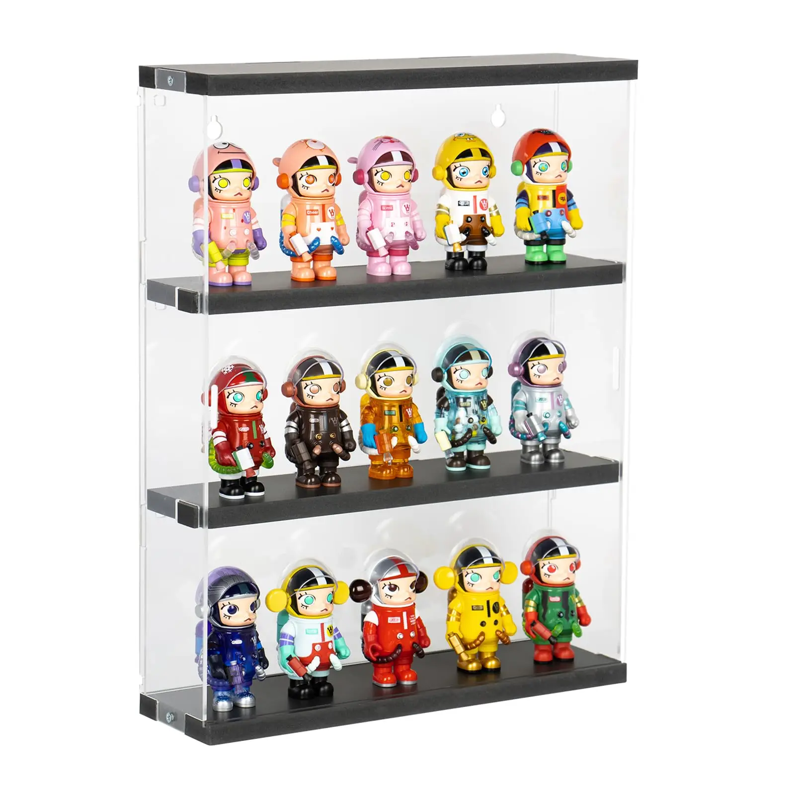 Factory Wholesales  Display Rack Transparent Handicraft  Acrylic Display Storage Showcase