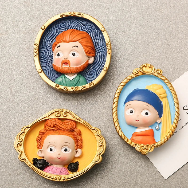 Wholesale cute china custom 3d creative souvenir food fridge magnet for home decor