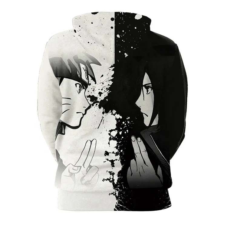 
Fashion Personality Long Sleeve 3D Digital Printing Polyester Sweatshirt Anime Hoodie 