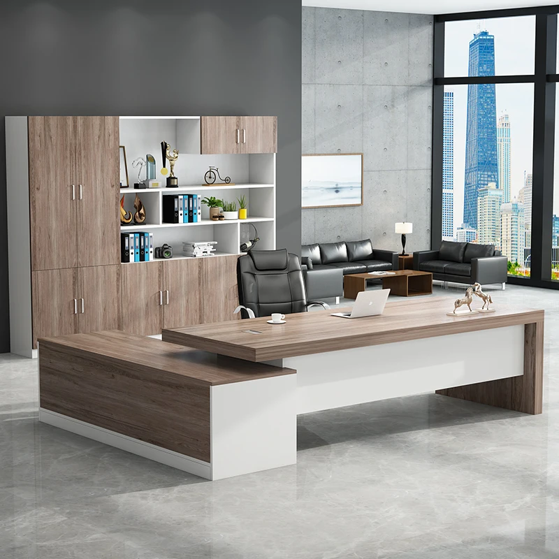 
Low Price Large Wooden Cheap Furniture Office Computer Desk 