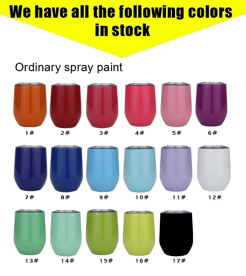 
wholesale 12oz drinking cup stainless steel double wall tumbler cup eco black epoxy matte tumblers logo custom 