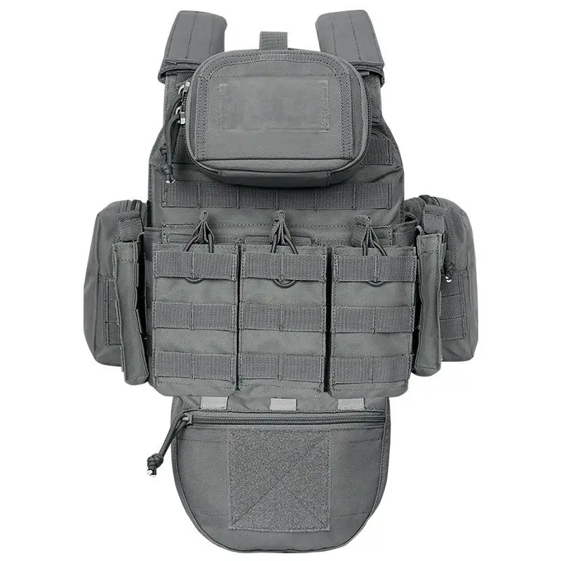 Lightweight Nylon MOLLE multi-functional expansion system breathable wear-resistant outdoor training uniform tactical vest vest