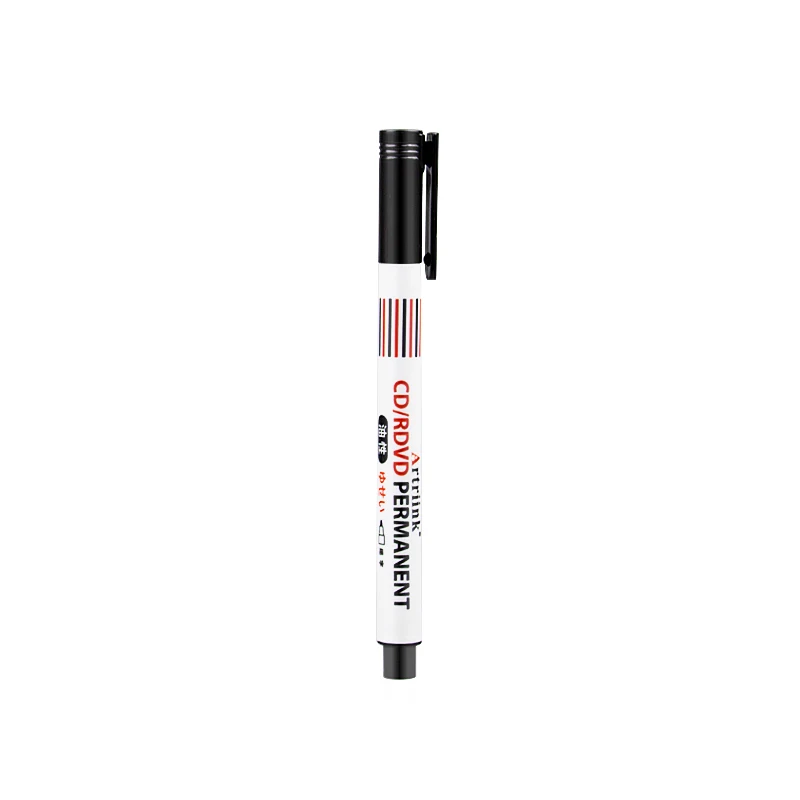 Good Quality PM-2108 Permanent Black Marking Pen Industrial Marker with Customer Logo