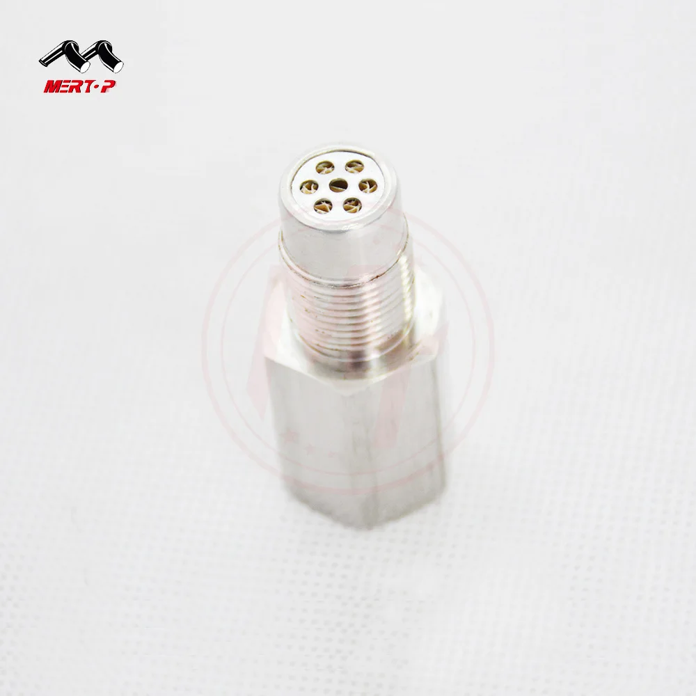 MERTOP Straight O2 Oxygen Sensor Spacer Extension Exhaust Bung 02 m18 x 1.5 with mini cat