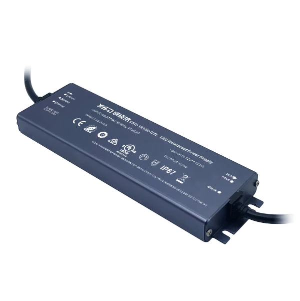 5 Years Warranty Waterproof IP67 12V/24V 60W 100W 200W 300W 500W Plant Lamp Waterproof Driver LED Power Supply
