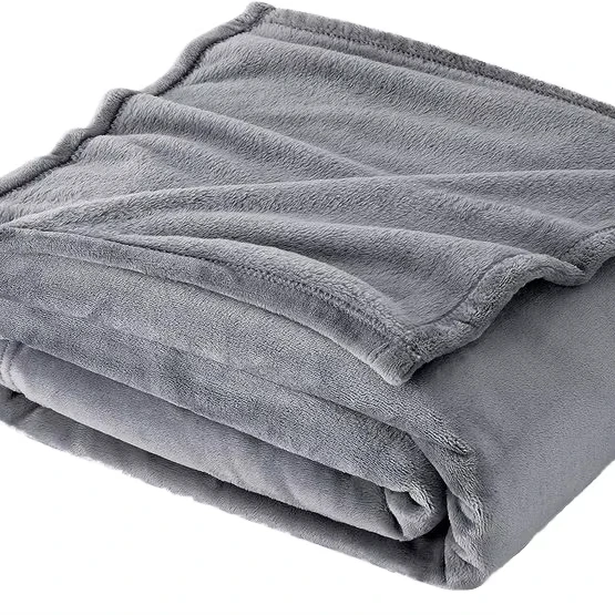 2024 популярное теплое и легкое Фланелевое шерстяное одеяло в современном стиле для отдыха постельное белье