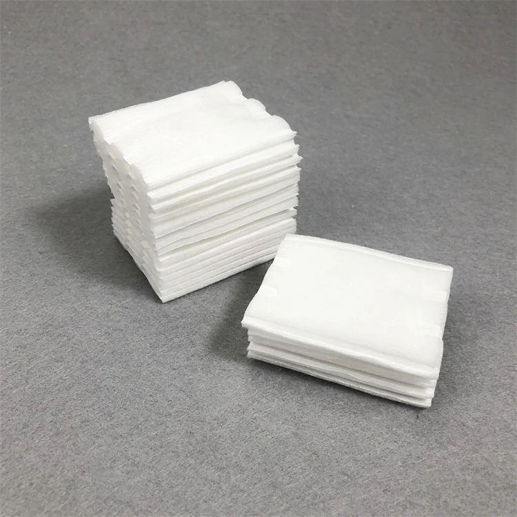 Comfort Biodegradable 100% Pure Organic Cotton Makeup Remover Pads Cotton Absorbent Pad