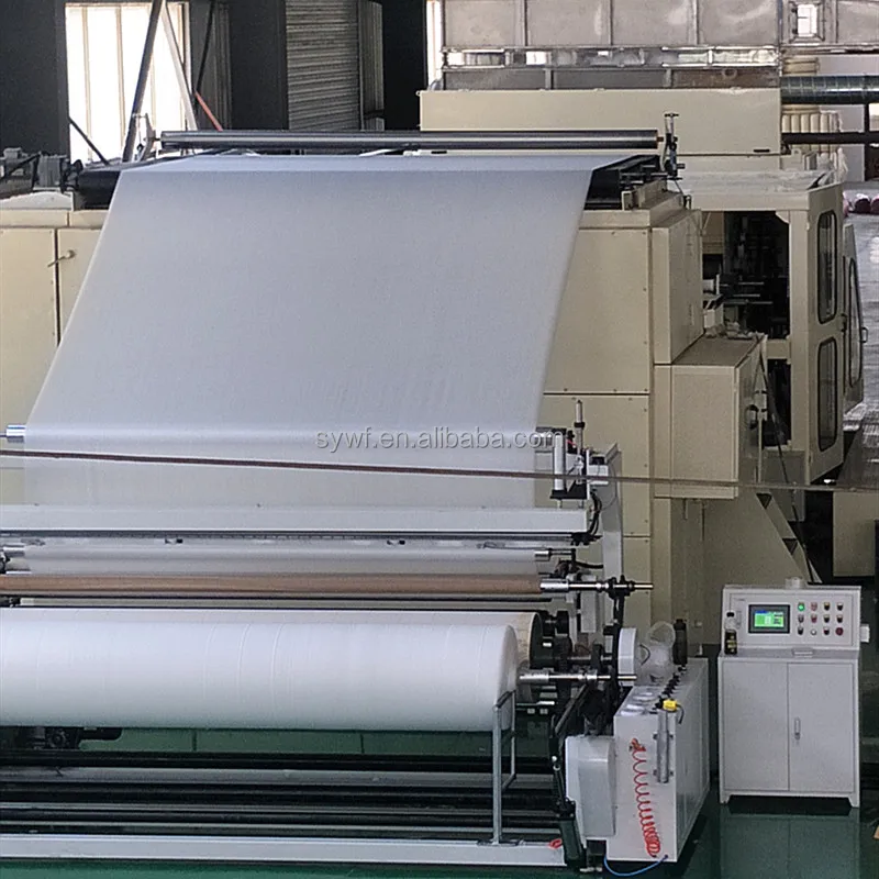 Virgin 45gsm 50gsm es hot air cotton fabric for kn95 FFP2