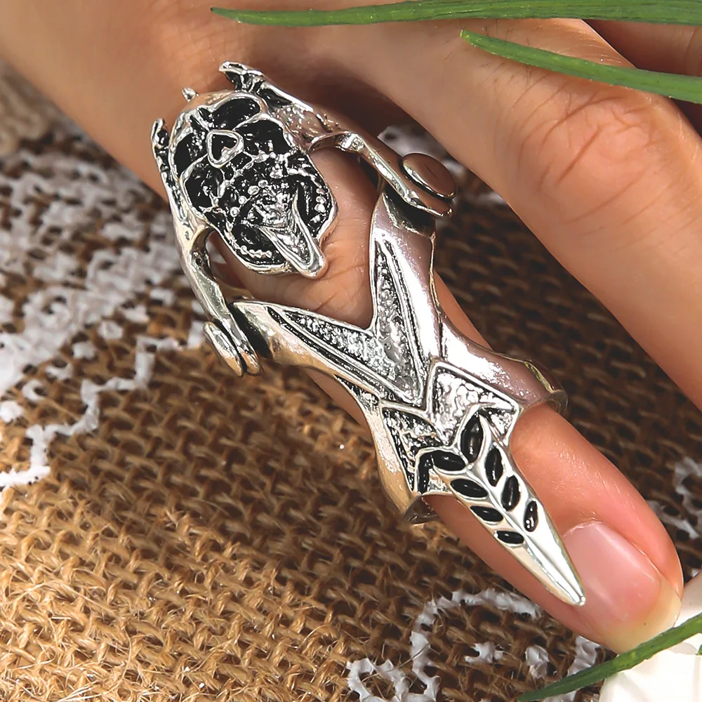 fashion copper alloy finger ring armor for women