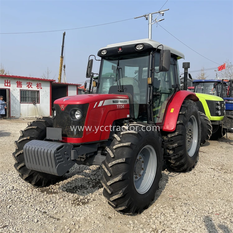 Competitive price 100HP 4x4 used Massey Ferguson 1204/1104 tractors for sale